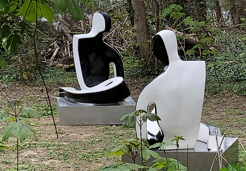 REFLET en Duo - Sculptures en l'Ile-ANDRESY 2019 17.21.35